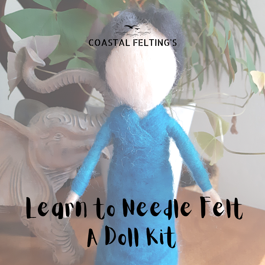 Learn to Felt A Doll Kit, Waldorf Inspired